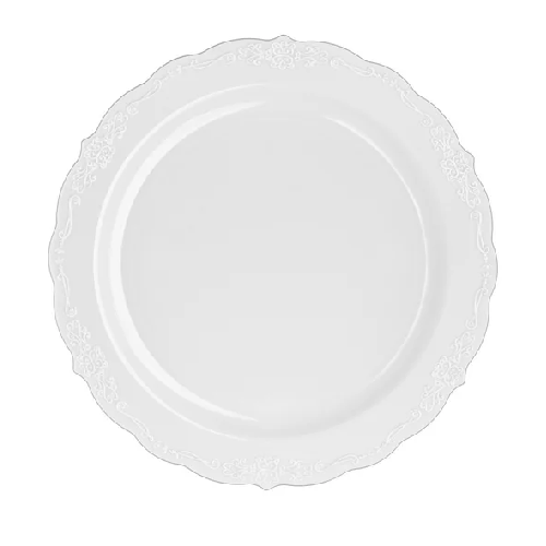 CLEAR VICTORIAN PLATES 10"