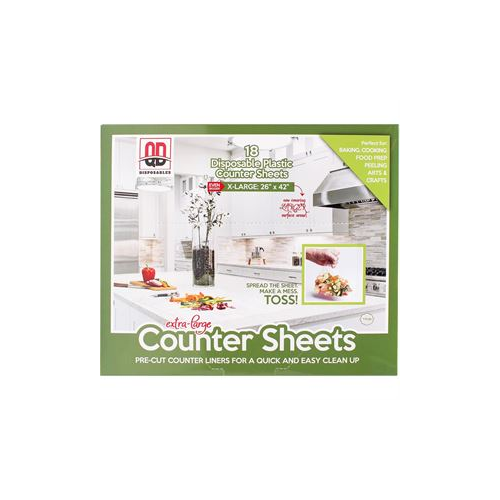 DISPOSABLE PRECUT COUNTER LINERS