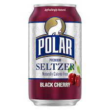 POLAR BLACK CHERRY SELTZER 12 OZ