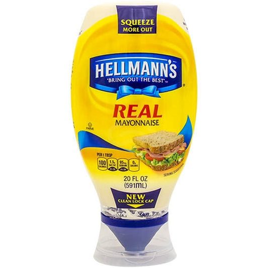 HELLMANS MAYONNAISE SQUEEZABLE