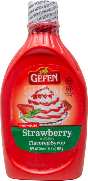 SYRUP STRAWBERRY FLAVORED