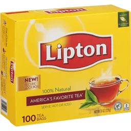 LIPTON LIPTON TEA BAGS 100 CT