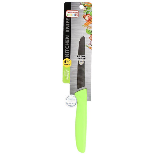 4.5" GREEN PARVE KNIFE