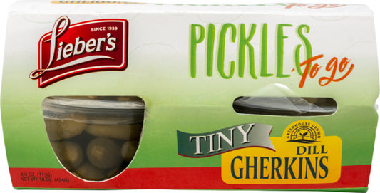 PICKLES TO GO TINY GHERKINS