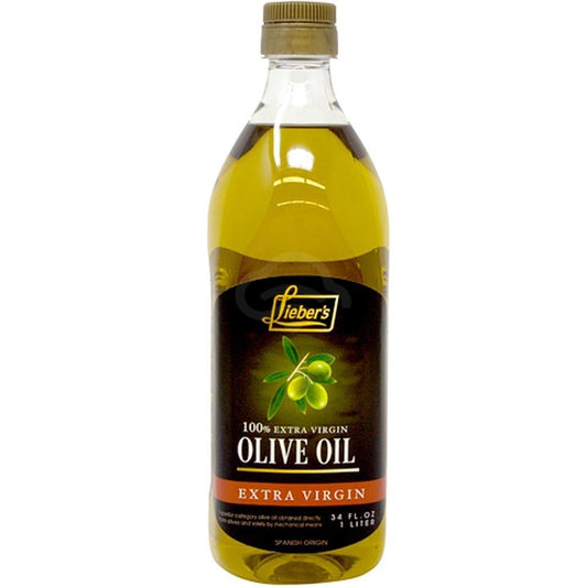 LIEBER'S EXTRA VIRGIN OLIVE OIL 34 OZ