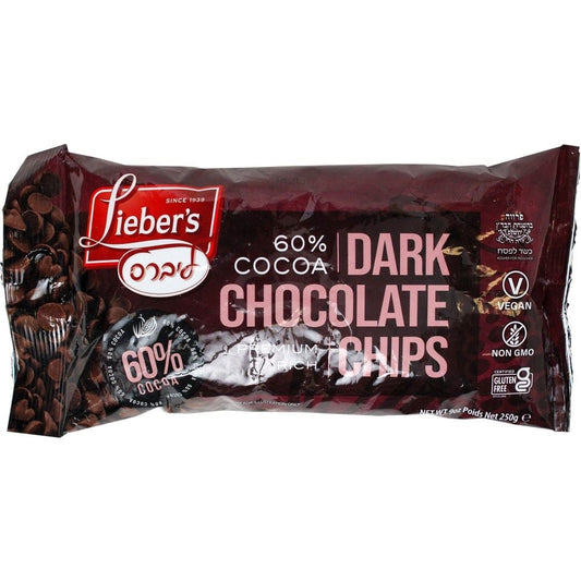 CHOCOLATE CHIPS 60% COCOA