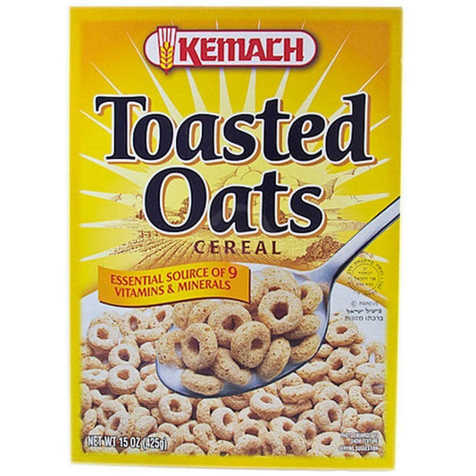 KEMACH TOASTED OATS 15 OZ