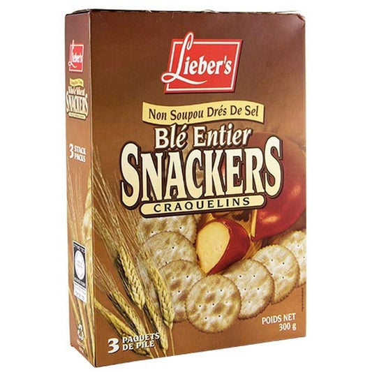 WHOLE WHEAT SNACKERS UNSALTED